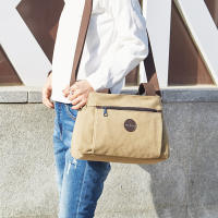 Nueva Bandolera Multifuncional Para Mujer Bolsa De Hombro Mensajera De Lona Con Gran Capacidad Estilo Casual Para Todas Las Occasiones - details 11