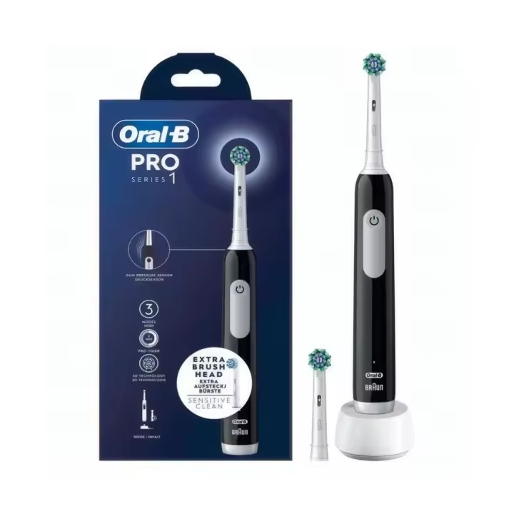 BRAUN Oral-B Pro 1 Negro / Cepillo de dientes eléctrico - 1