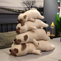Muñeco De Peluche De Pug Lindo Para Niños Y Niñas Regalo De Navidad O Cumpleaños Almohada De Sueño Animal Kawaii Tamaño 55-90 Cm - details 2