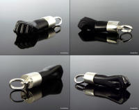 Amuletsshop - Colgante Figa de Azabache y Plata 925 - details 1