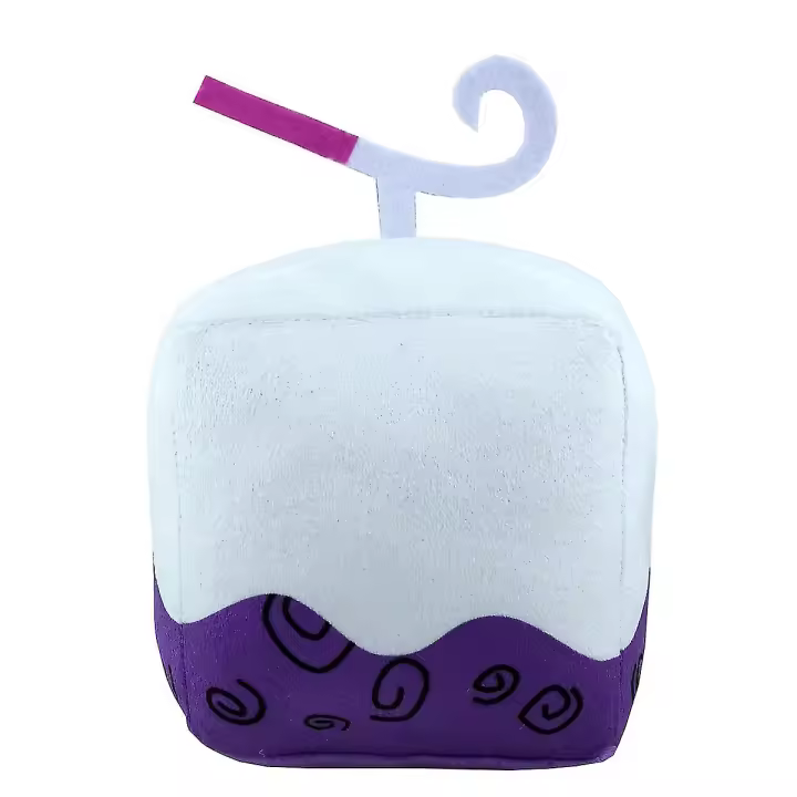 Juego de Plush DE LA Caja de Leopardo de frutas del juego de frutas Blox Muñeca de Caja Morada [HK] - 1