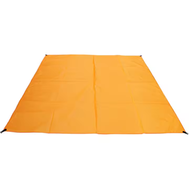 Alfombra impermeable y solar para tienda de campaña, 210 * 150 cm Naranja A prueba de humedad - 1