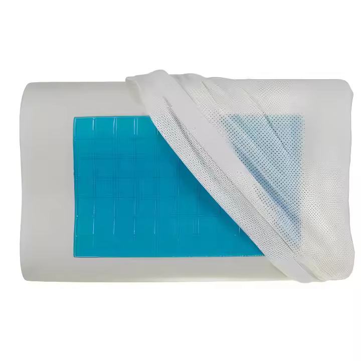 Almohada Ortopédica Viscoelástica con Gel Refrescante – Memory Foam Ergonómica Cervical – Anti Ronquidos y Dolor de Cuello – 54x34x10cm - 1
