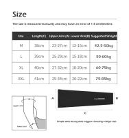 Mangas De Correr Y Pesca En Color Sólido Protección Solar Verano Mangas De Hielo Para Ciclismo Y Deportes Al Aire Libre Secado Rápido Transpirables Para Hombres - details 2