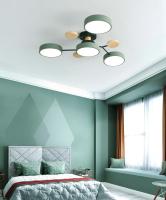 Lámpara De Techo Moderna IRALAN Con Tres Colores Ajustables Macaron Para Sala Cocina Oficina Lámpara Colgante Chandelier Sin Certificación Smart Device - details 8