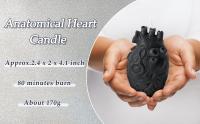 Vela De Cera De Soja En Forma De Corazón Organico 1 Pieza Decorativa Y Única Para Regalo Vela Aromática Con Diseño Anatómico - details 0