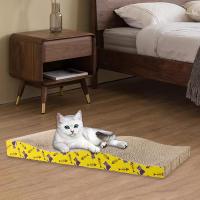 Tablero De Rasguñado Para Gatos Con Cama Mueble Durable De Cartón Adecuado Para Gatos Pequeños Medianos Y Grandes Para Jugar Dormir Y Rasguñar - details 3