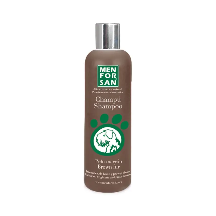 Menforsan Champú para Perros de Pelaje Marrón 300ml - Máxima Calidad - 1