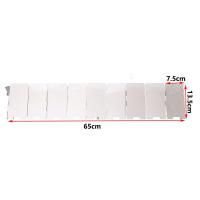 Escudo De Viento Plegable Ultraligero Para Estufas De Camping 9/10 Platos Accesorio De Cocina Portátil Protector Contra Viento - details 1