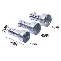 Muffler Insert Baffle DB Killer Silencer Universal Para Motocicleta 35mm 42mm 45mm 48mm Accesorios De Motocicleta Metal Ajustable - details 0