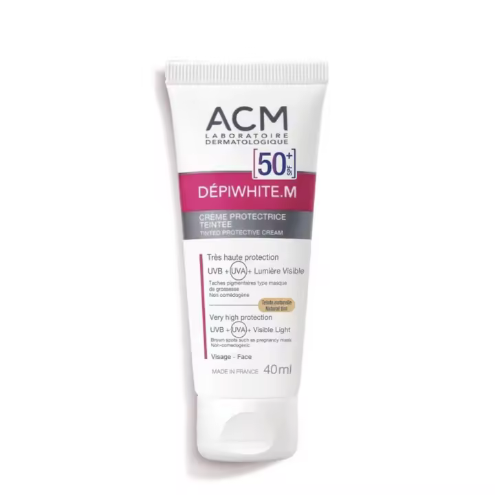 Acm depiwhite m crema protectora con color spf 50+ 40 ml - 1