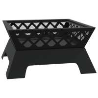 vidaXL Brasero con atizador acero XXL 50 cm - details 4