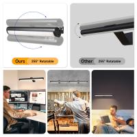 Lámpara De Pared LED Moderna Dimmable Recargable Sin Cable Aluminio Para Iluminación De Pinturas Y Fotos Instalación En Pared Control Remoto Y Táctil - details 11