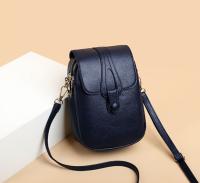 Bolso De Hombro Para Mujer 2024 Estilo Crossbody Versátil Y Moda Bolsa De Teléfono Móvil Material PU Con Lining De Poliéster - details 0