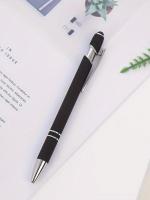 5pcs De Bolígrafos De Punto De Bola Metálicos Para Escríbir Y Toque De Pantalla Ideal Para Diarios Y Notas Regalos Smooth Writing - details 3