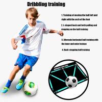 Nueva Alfombra De Fútbol Para Entrenamiento En Casa Antideslizante Y Reducción De Ruido Alfombra De Juego De Fútbol Para Niños Material PVC - details 9