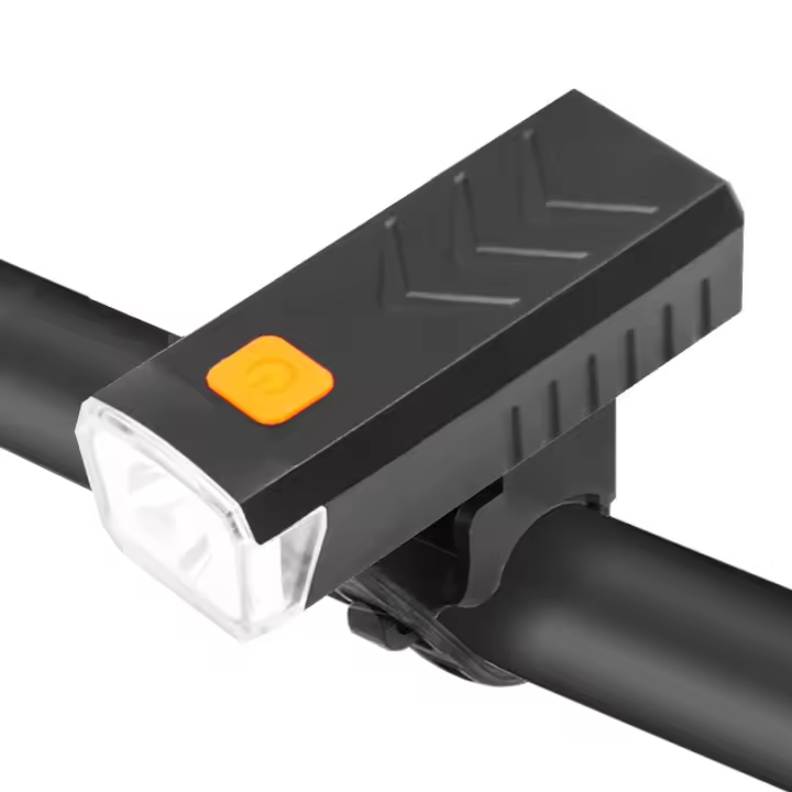 Nueva mini luz de bicicleta para exteriores, luz de conducción, ajuste de cuatro velocidades, carga USB, luz de conducción nocturna portátil - 1