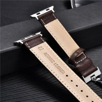 Correa De Cuero Para Apple Watch 8 7 6 5 4 3 SE Con Cierre De Mariposa Reemplazo De Pulsera 38/40/41mm 42/44/45mm Para Iwatch - details 13