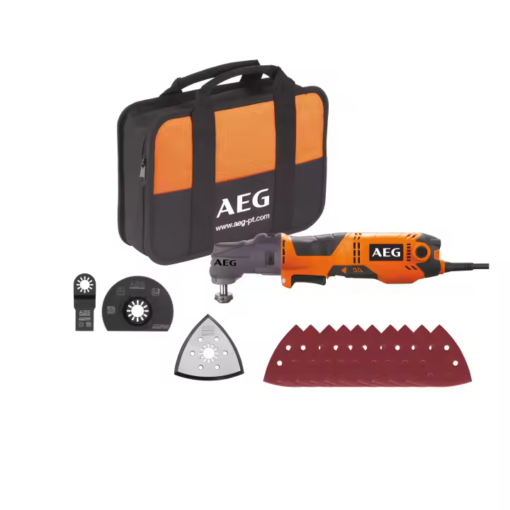AEG Multiherramienta 300W - Bolsa de Transporte Incluida - 1