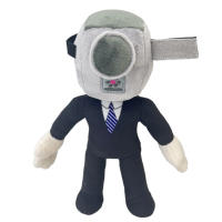 Muñeco De Peluche Skibidi Toilet 25cm Juguete Coleccionable Para Niños Y Adultos Fanáticos Del Anime Y Videojuegos - details 6
