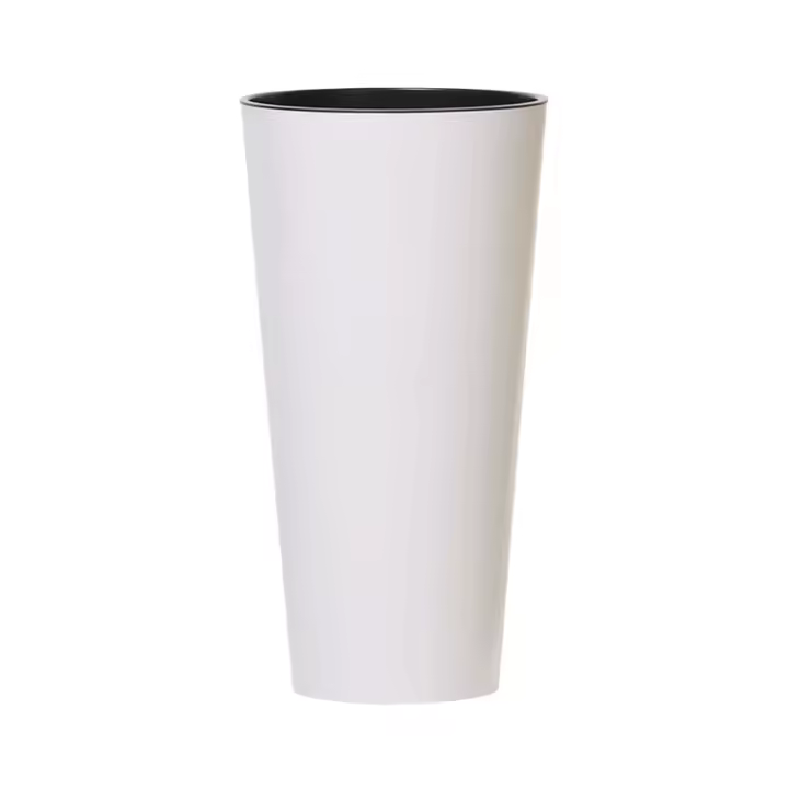 Prosperplast Maceta Brillo TUBUS SLIM 8L - Diseño Brillante - 1