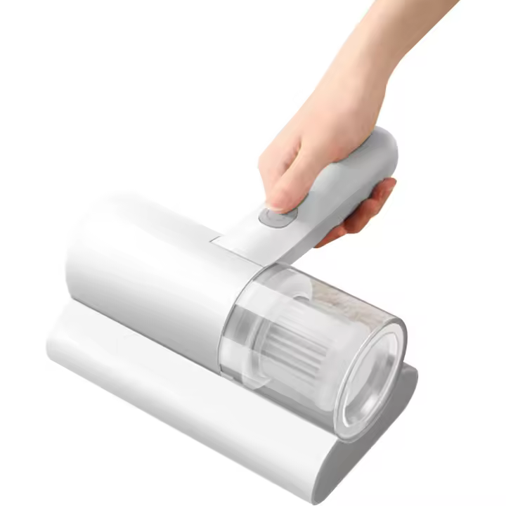 Aspiradora de cama, aspiradora de mano UV de 12 KPa para colchones profundos con 2 filtros, aspiradoras de mano de limpieza profunda para camas, sofás, almohadas, juguetes de peluche y otras superficies de tela - 1