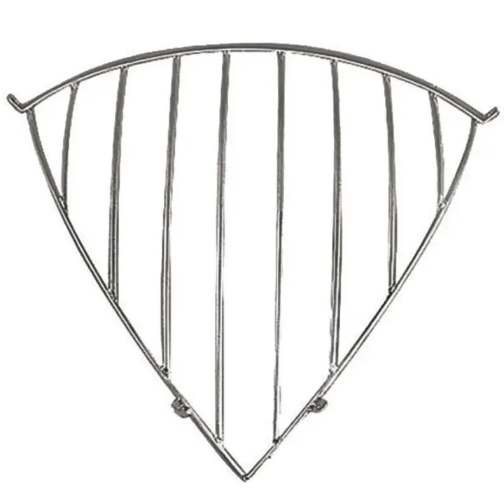 Suinga Forrajera Caballos Esquinera Galvanizada 87x60x55 Cm Suministro de Forraje Alambre Metálico - 1