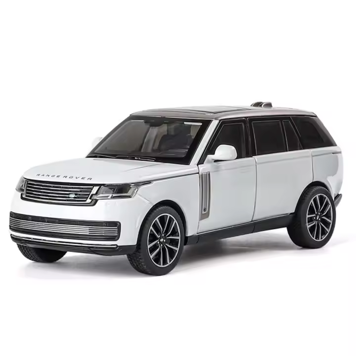 Land Rover Range Rover SV2022 Modelo a Escala 1:32 Para Niños Con Luces Y Música 6 Puertas Abiertas Coche De Juguete De Metal Con Neumáticos De Goma Regalo Para Festivales - 1