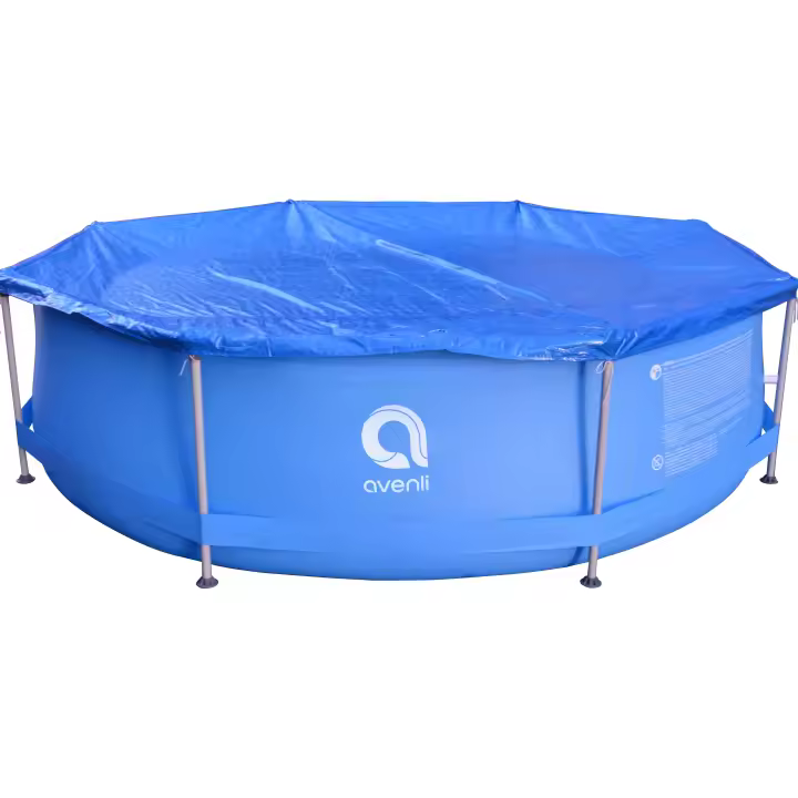 Cubiertas de piscina AVENLI con ataduras de cuerda para SteelSuper Pool. FIT±Ф360cm. Calienta el agua al sol. Evita la pérdida de calor. - 1