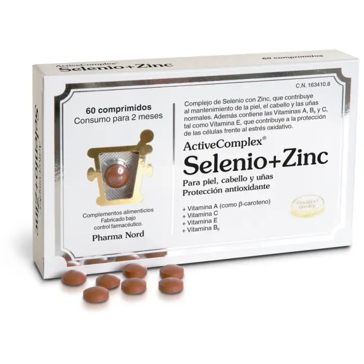 Pharma Nord Activecomplex Selenio+Zinc 60 Comprimidos. - 1