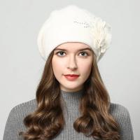Gorro De Lana Tejida Con Peluche De Zorro Para Mujer 2024 Estilo Coreano Versátil Y Moda Otoño Invierno Grueso Y Cálido - details 0