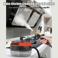 3 Tipos de Cuchillo Para Muebles de Cocina, Baños Limpiador in Vapor,2500W, Portátil Máquina de Limpieza a Vapor Prepurizada de Alta Temperatu with 6 Velocidades - details 4
