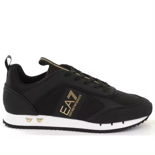 Zapatilla Armani Xr175 I24 Negro Oro Amzpmi2475Bd - 1