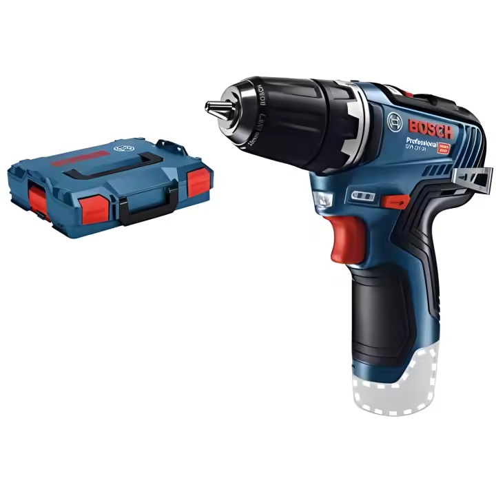 Bosch Professional 12V System GSR 12V-35 - Atornillador a batería (35 Nm, sin batería, en L-BOXX) - 1