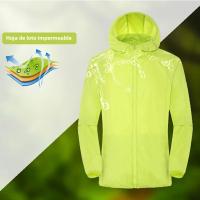 Chaqueta De Senderismo Impermeable Para Hombres Y Mujeres Secado Protección Solar Anti-UV Viento Ropa De Camping Y Caza - details 1