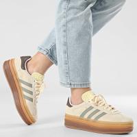 Zapatilla Sneakers Woman Adidas Original Gazelle Bold V25 Beig Adzpwv2596Ad - details 3