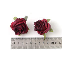 10/20/50Pcs Cabezas De Rosas Artificiales 4CM Flores Falsas Para Decoración De Hogar Boda DIY Guirnalda Regalo Accesorios - details 5