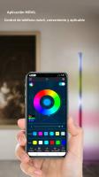 Lámpara De Piso LED RGB Con Control Remoto Y APP Sync Con Música Iluminación De Ambiente Inteligente Para Dormitorio Y Sala De Estar Moderna Y Ecológica - details 5