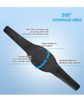 Traje de gel protector de cintura, compresa de hielo deportiva, compresa fría, compresa caliente, cinturón portátil, equipo multifuncional de protección de cintura para el hogar. - details 10