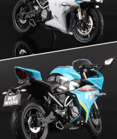 Motocicleta De Juguete CFMOTO Spring Breeze 250SR a Escala 1/12 Aleación De Metal Con Sonido Y Luz Para Colección De Niños Y Adultos - details 8