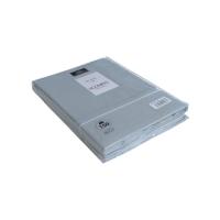 Mercatienda.es Sábanas de Hostelería para cama verano 3 Piezas Lisa Gris con Jaretón ROOMERS – 50% Algodón y 50% Poliéster - details 5