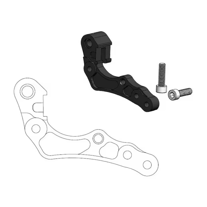 Moto-master Adaptador De Disco De Freno Delantero Ktm 450 Exc-f 2016-2023 - 1