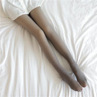 Thermal Tights Para Mujer Calientes Y Transparentes De Cintura Alta Pantimedias De Invierno Translúcidas De Poliéster Y Spandex - details 24