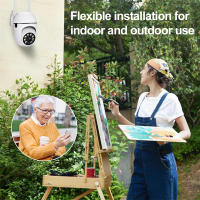 Cámara De Seguridad PTZ WiFi 3MP Visión Nocturna Detección Humana Tracking Automático Exterior Impermeable CCTV IP 1080P - details 10