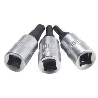 Juego De 3 Piezas De Brocas Hexagonales De 1/4 Pulgada H3 H4 H5 H6 H7 H8 Acero De Cromo Vanadio Para Tornillos De Presión Cilíndrica - details 9