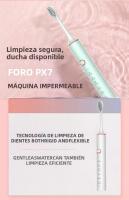 Cepillo De Dientes Eléctrico Sonic N100 Para Adultos Con Timer Y Cargador USB Recargable Conjunto De Cabezales De Reemplazo 6 Modos De Limpieza - details 1