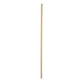 Palo Redondo de Madera Sin Rosca Ocasionalia 1520xø29mm para Cepillos de Escoba Grandes - 1