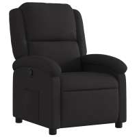 vidaXL Sillón reclinable de tela Gris claro, Gris oscuro, Negro Sillon Dormitorio Sillon Comodos Silla Relax Sillón Sofá - details 2