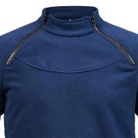 Sudadera Táctica Militar Para Hombre Con Cremallera Y Mangas Largas De Color Sólido Casual Gruesa Para Excursiones Al Aire Libre Otoño E Invierno - details 11