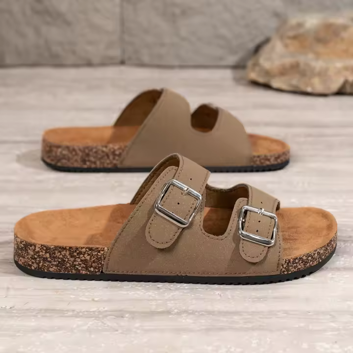 Zapatillas De Hombre Moda Impermeables Antideslizantes Con Suela Gruesa Resistente Al Desgaste Para Uso Doméstico Y Exterior Casual - 1
